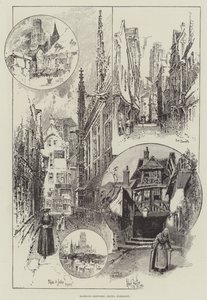 Rambling Sketches, Rouen, Normandia